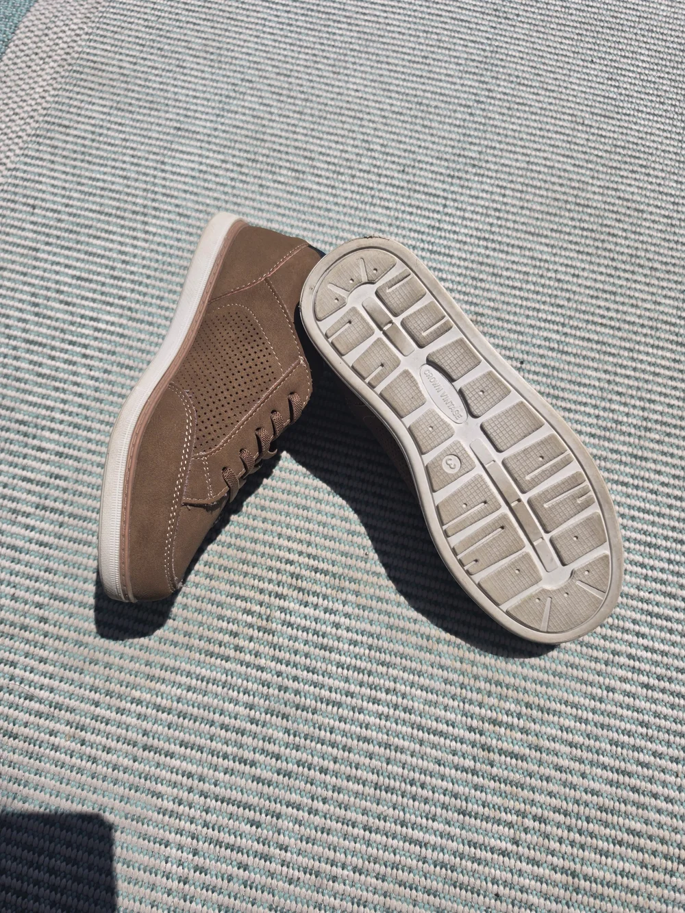 Boys Casual Brown Dress Sneakers
